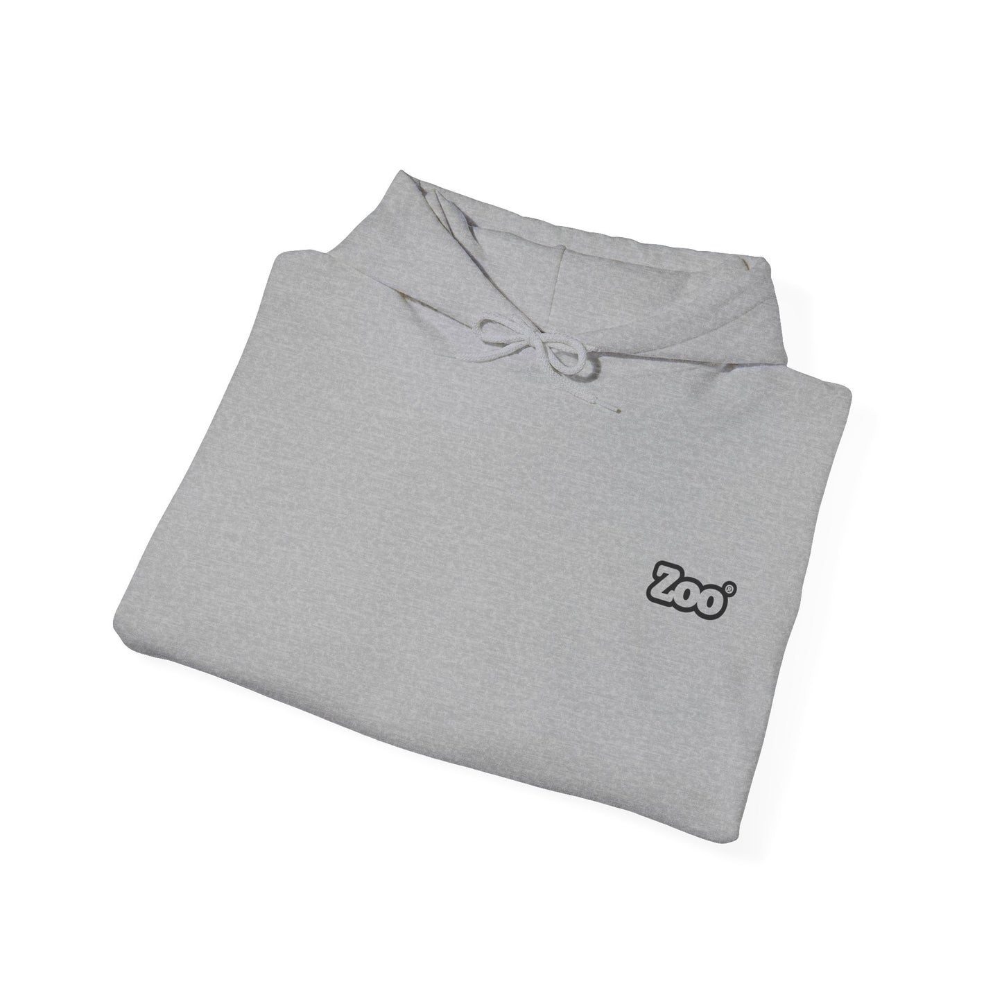 Zoo®  Black Logo on Grey - Unisex Heavy Blend™ Hoodie