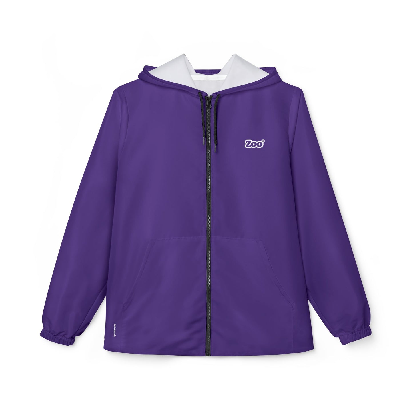 Zoo® Purple with White - Ladies Windbreaker Jacket