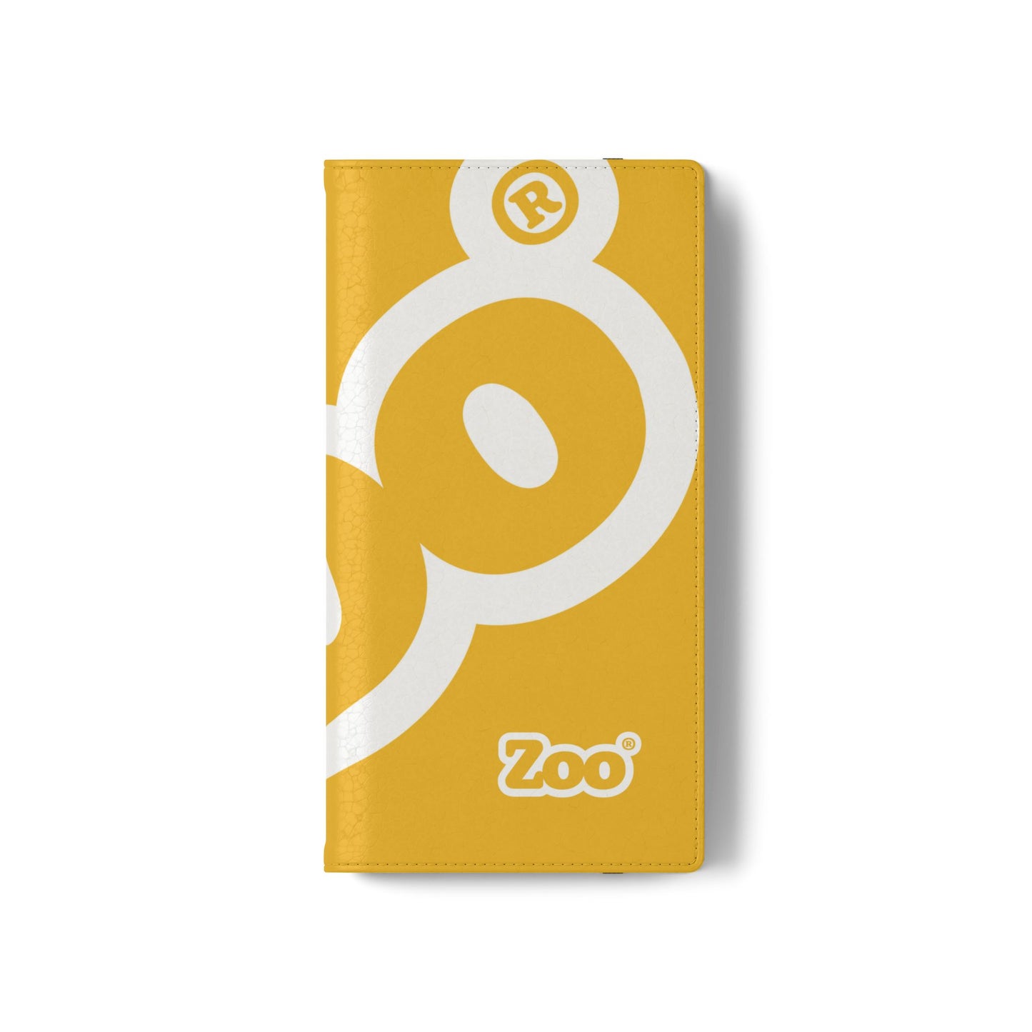 Zoo® Yellow Flip Case - Phone Wallet with Card Holder