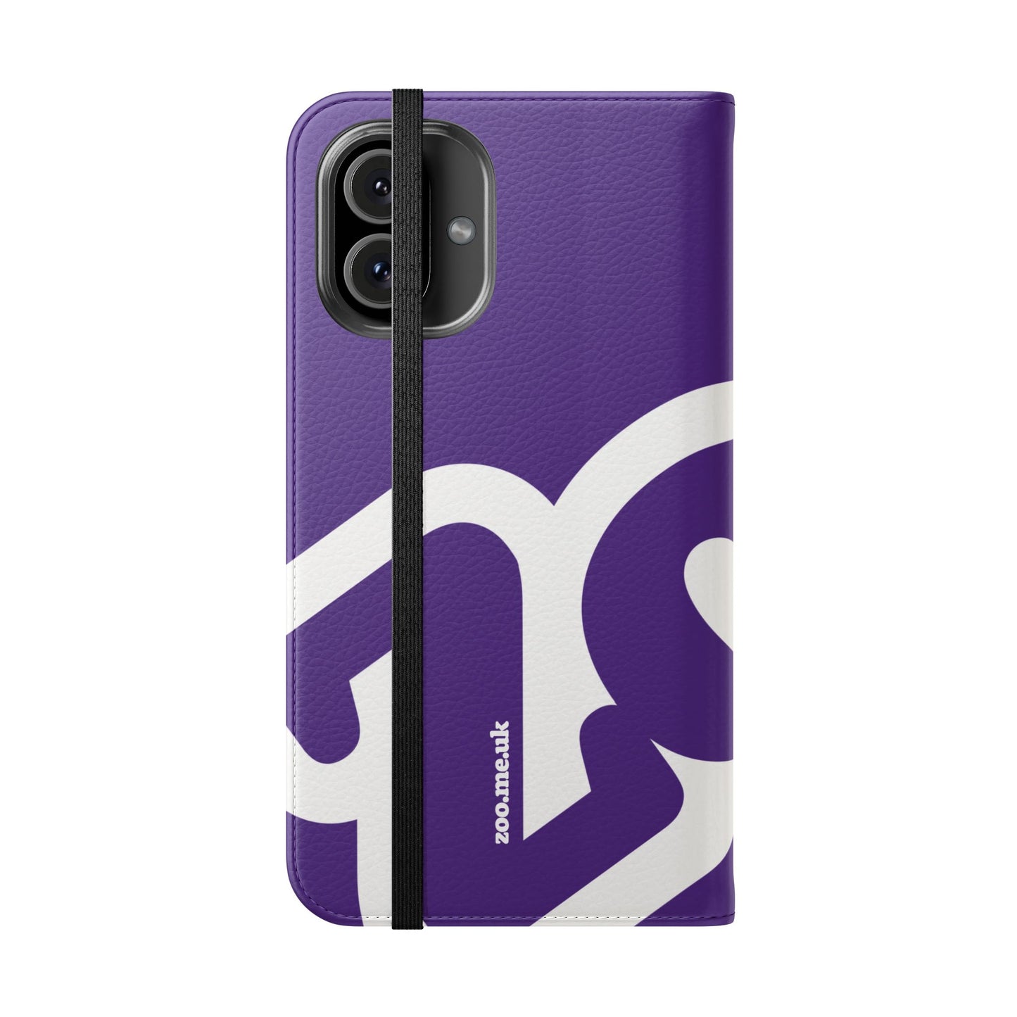 Zoo® Purple Flip Case - Phone Wallet with Card Holder