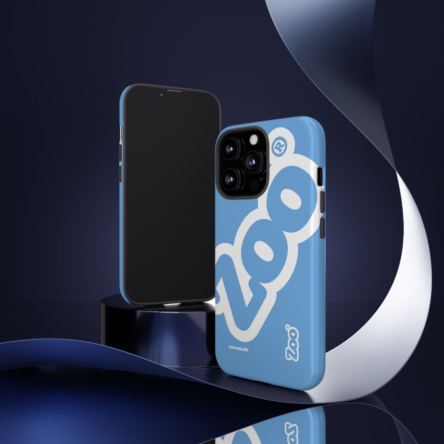 Zoo® Light Blue - Durable iPhone® Case