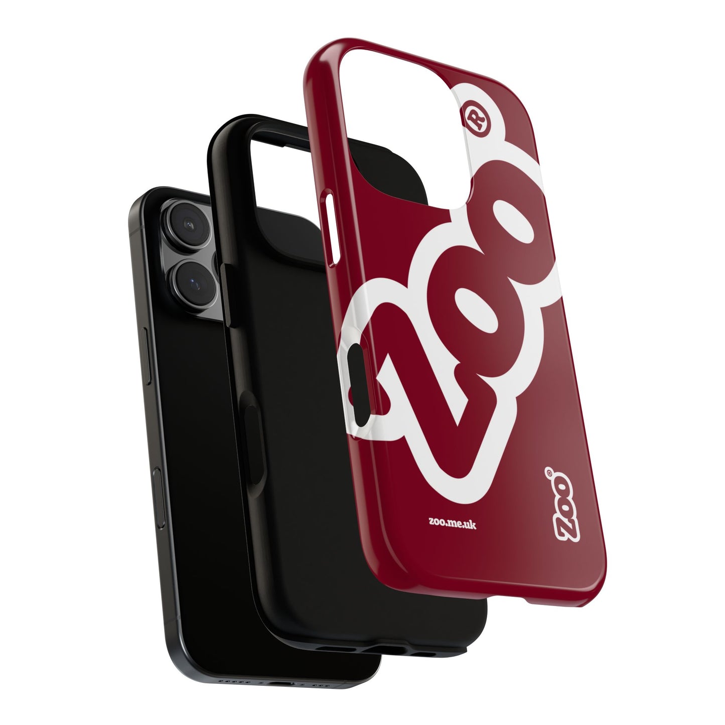 Zoo® Burgundy - Durable iPhone® Case