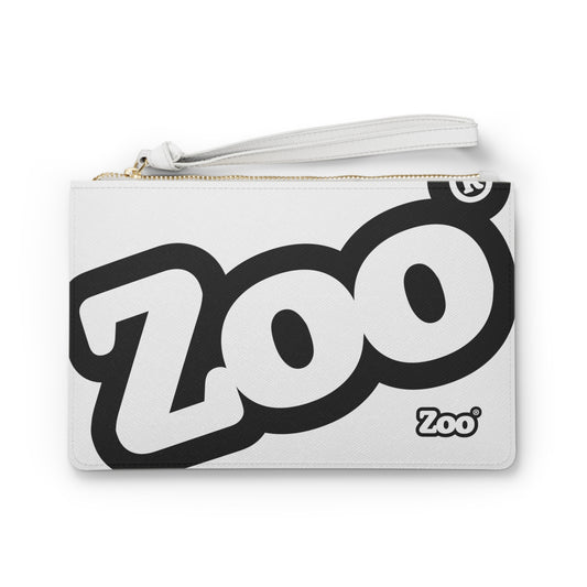 Zoo® Black on White Clutch Bag