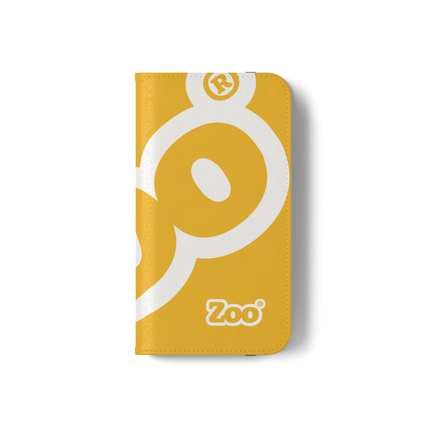 Zoo® Yellow Flip Case - Phone Wallet with Card Holder