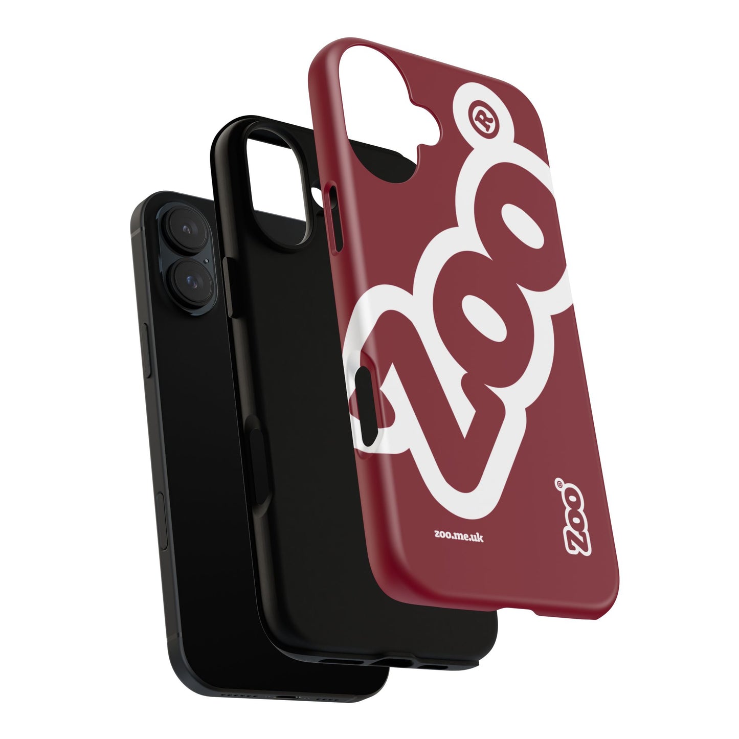 Zoo® Burgundy - Durable iPhone® Case