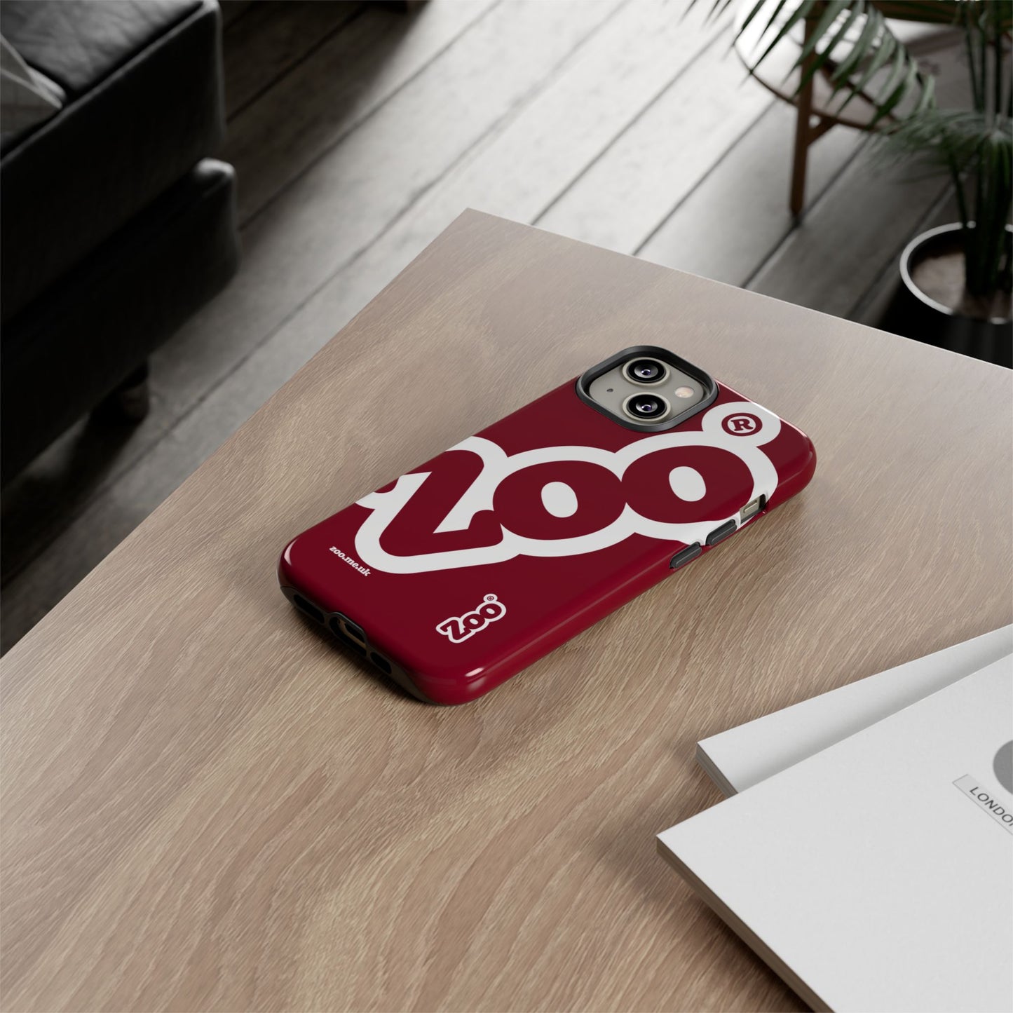 Zoo® Burgundy - Durable iPhone® Case