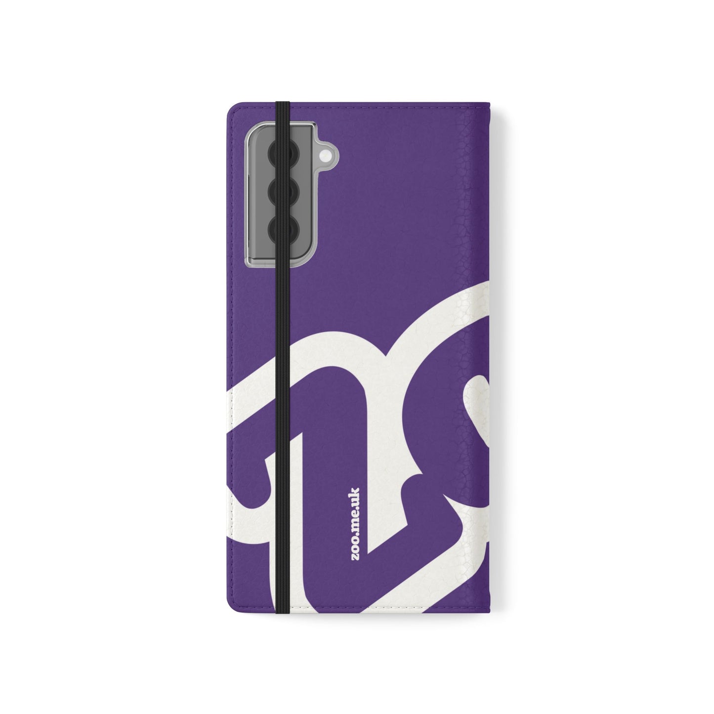 Zoo® Purple Flip Case - Phone Wallet with Card Holder