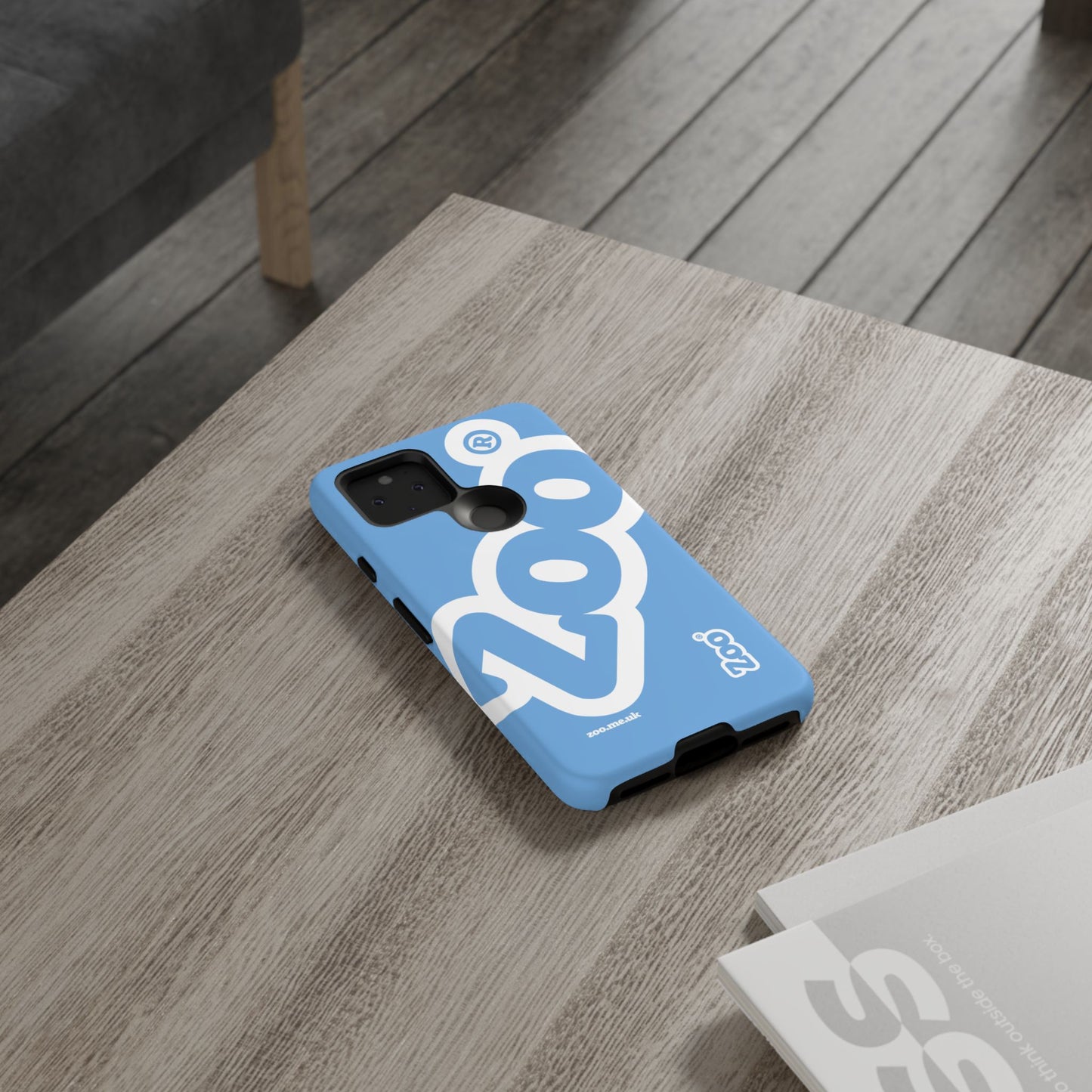 Zoo® Light Blue - Durable iPhone® Case