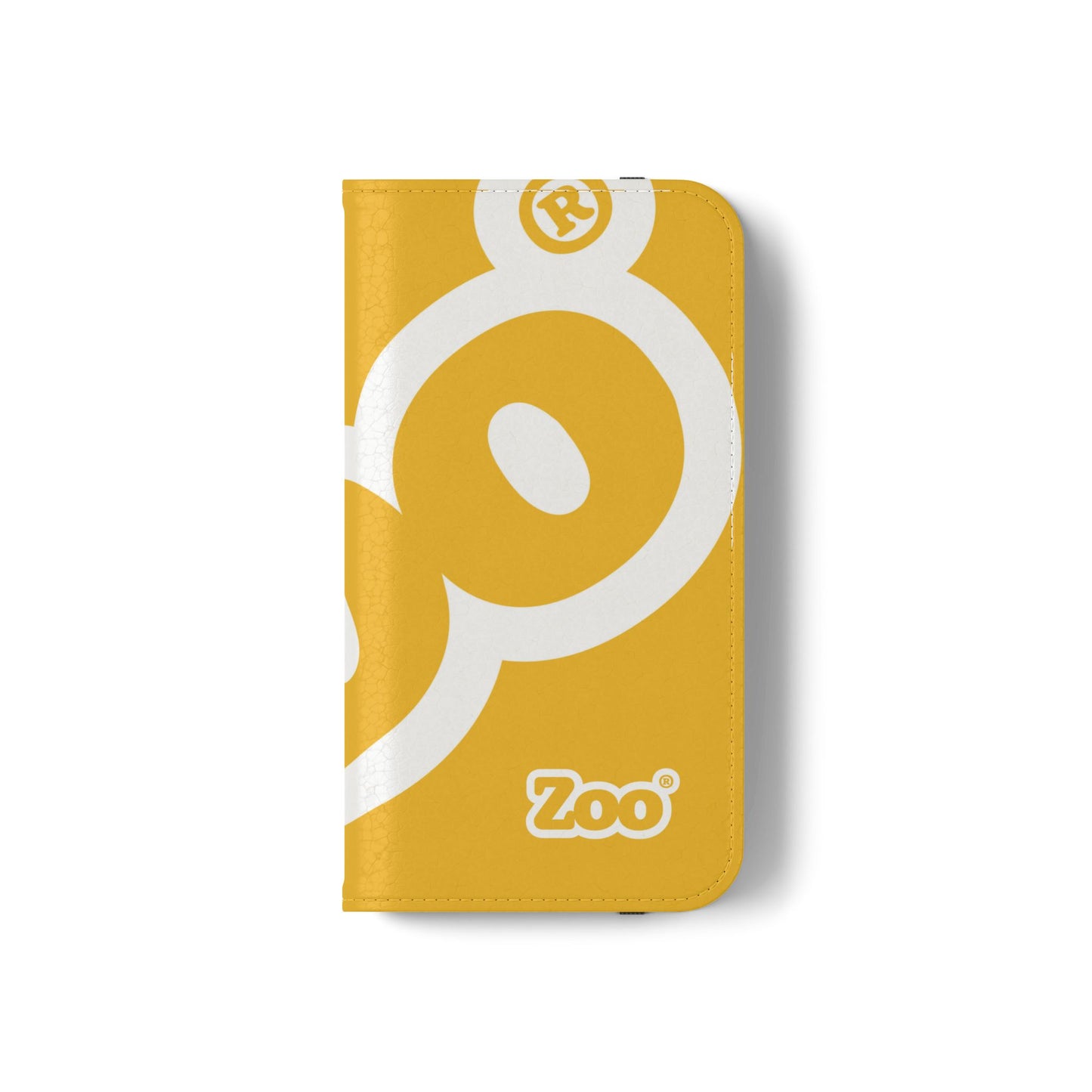 Zoo® Yellow Flip Case - Phone Wallet with Card Holder