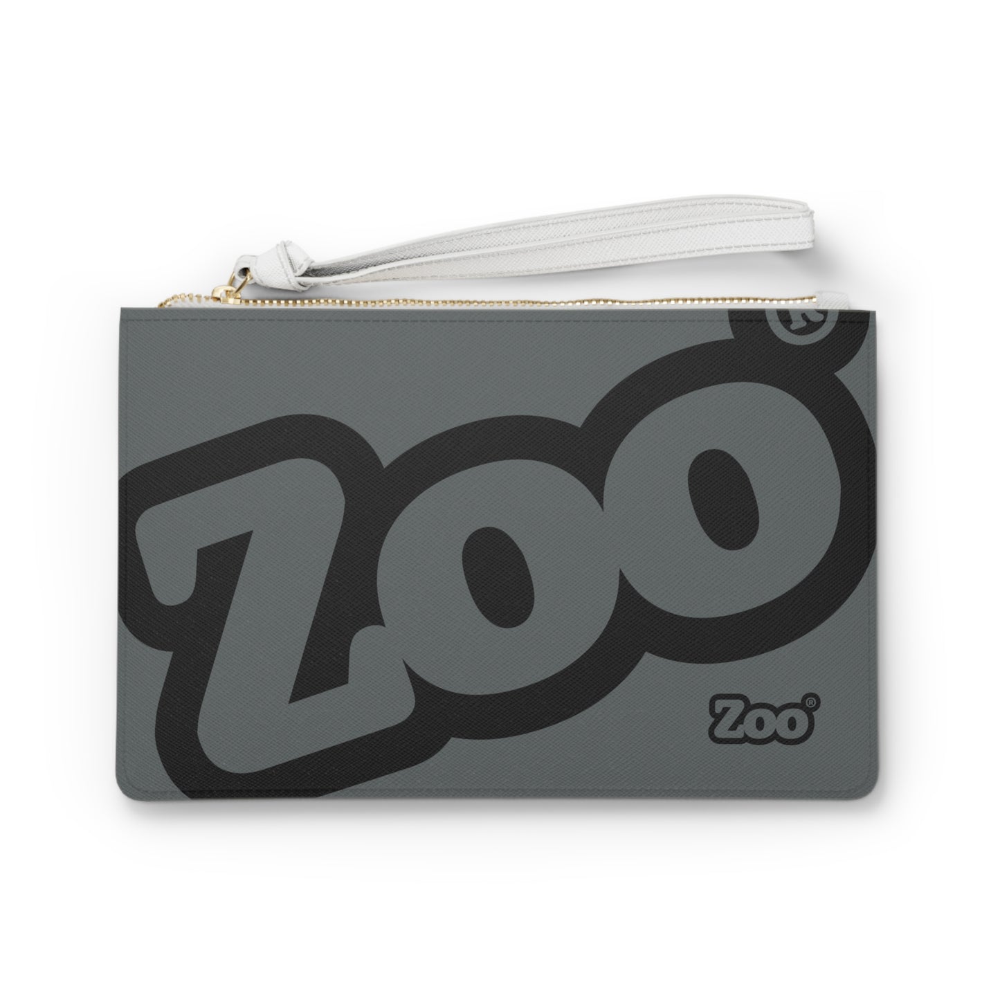 Zoo® Dark Grey with Black Clutch Bag