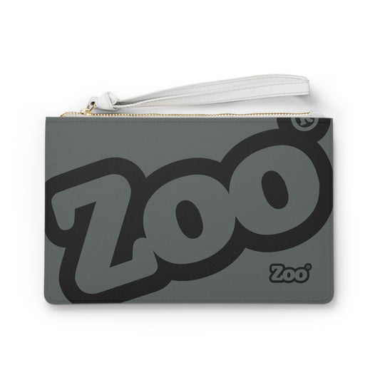 Zoo® Dark Grey with Black Clutch Bag