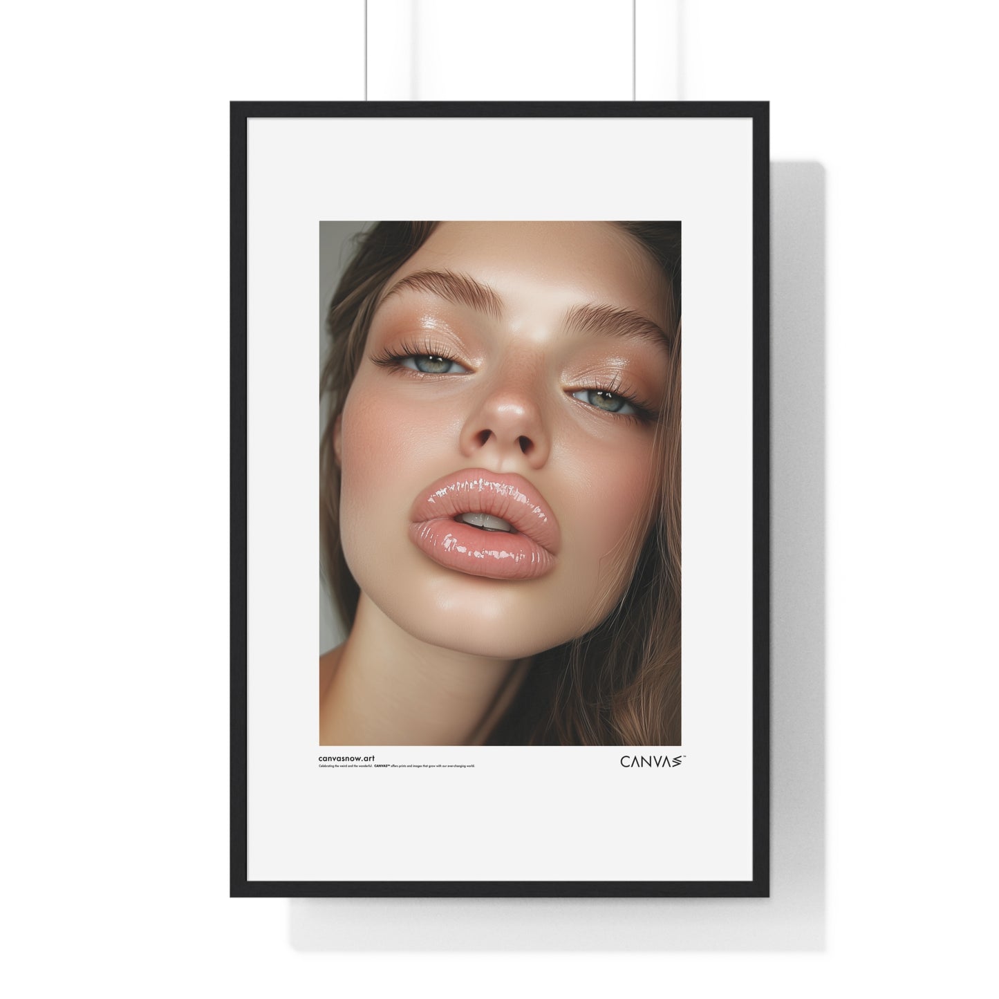 CANVAS™ BOTOX-YOUTH-AI Portrait Framed Poster