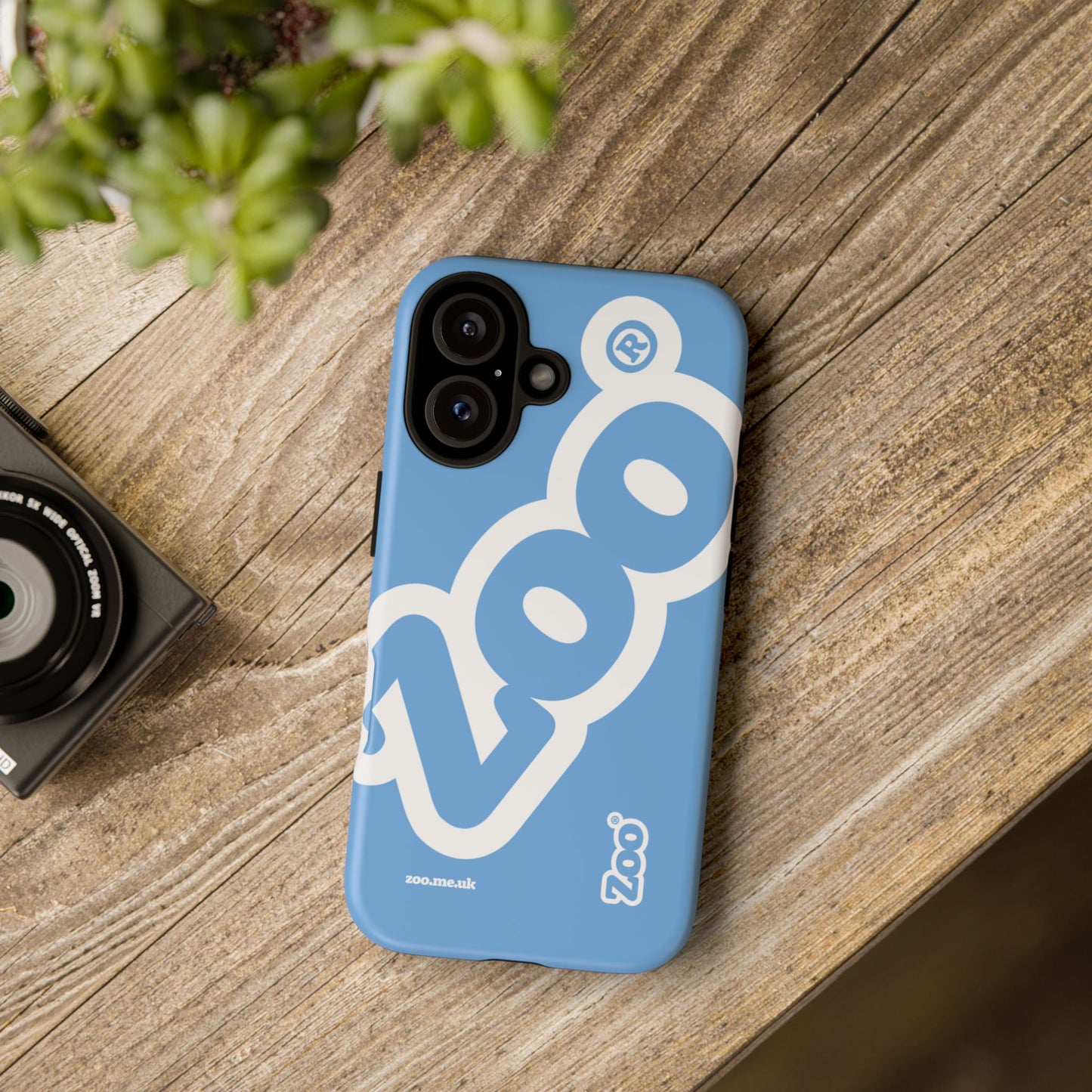 Zoo® Light Blue - Durable iPhone® Case