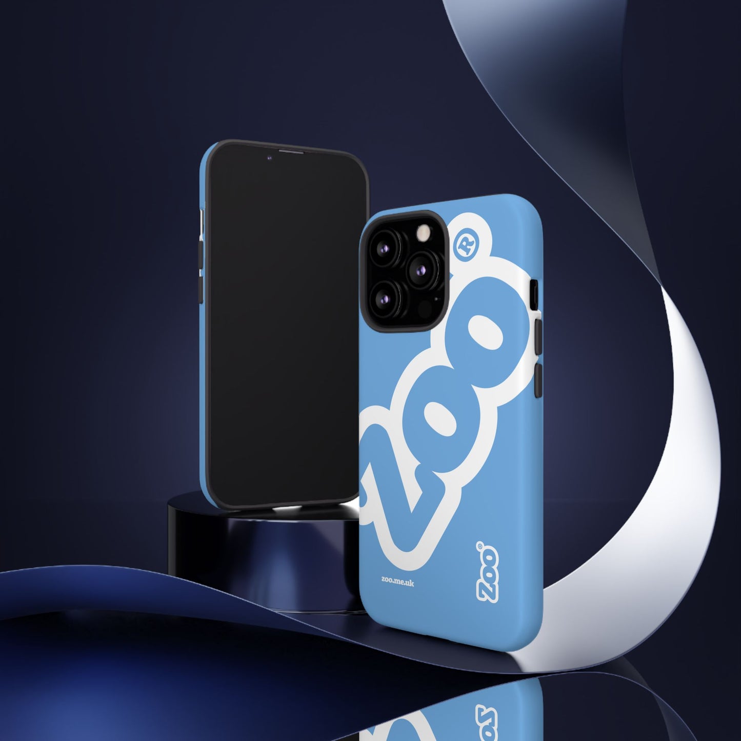 Zoo® Light Blue - Durable iPhone® Case